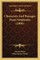 Characters And Passages From Notebooks (1908)