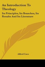 An Introduction To Theology An Introduction To Theology