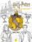 Harry Potter: Hufflepuff House Pride: The Official Coloring Book