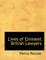 Lives of Eminent British Lawyers