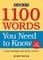 1100 Words You Need to Know