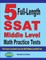 5 Full-Length SSAT Middle Level Math Practice Tests