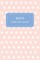 Mia's Pocket Posh Journal, Polka Dot