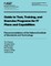 Guide to Test, Training, and Exercise Programs for IT Plans and Capabilities