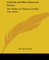 Critical and Miscellaneous Essays