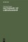 Dictionary of Librarianship