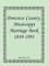 Pontotoc County, Mississippi, Marriage Book, 1849-1891