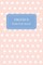 Ingrid's Pocket Posh Journal, Polka Dot