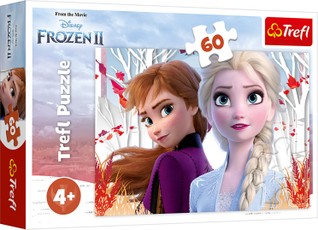 TREFL FROZEN puzzle Frozen II 60 pcs