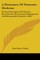 A Dictionary Of Domestic Medicine