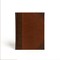 CSB Notetaking Bible, Large Print Edition, Brown/Tan Leathertouch-Over-Board