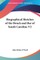Biographical Sketches of the Bench and Bar of South Carolina V2