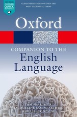 Oxford Companion to the English Language Oxford Companion to the English Language