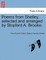 Poems from Shelley, Selected and Arranged by Stopford A. Brooke.