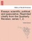 Essays; Scientific, Political, and Speculative. Reprinted Chiefly from the Quarterly Reviews. Series 1, 2. Vol. III