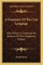 A Grammar of the Cree Language