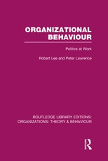 Organizational Behaviour (Rle: Organizations) Organizational Behaviour (Rle: Organizations)