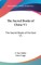 The Sacred Books of China V1