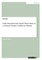 Video-based Teacher Input Observation in a German Primary Classroom Setting