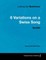 Ludwig Van Beethoven - 6 Variations on a Swiss Song - WoO 64 - A Score for Solo Piano