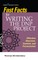 Fast Facts for Writing the Dnp Project
