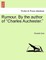 Rumour. by the Author of "Charles Auchester."