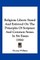 Religious Liberty Stated And Enforced On The Principles Of Scripture And Common Sense