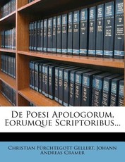 de Poesi Apologorum, Eorumque Scriptoribus... de Poesi Apologorum, Eorumque Scriptoribus...