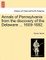 Annals of Pennsylvania from the discovery of the Delaware ... 1609-1682.