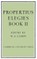 Propertius: Elegies