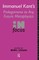 Immanuel Kant's Prolegomena to Any Future Metaphysics in Focus