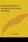 Scriptural Prayers Designed For Family Worship