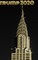 Trump-2020 iconic Chrysler Building Sir Michael writing Drawing Journal.