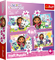 TREFL GABBY´S DOLLHOUSE Pužļu komplekts 4 in1