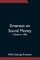 Emerson on Sound Money; A Speech, 1896