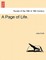 A Page of Life.