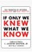 If Only We Knew What We Know