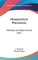 Metapsychical Phenomena