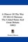 A History Of The War Of 1812-15 Between The United States And Great Britain (1882)