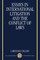 Essays in International Litigation and the Conflict of Laws
