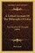 A Critical Account of the Philosophy of Lotze a Critical Account of the Philosophy of Lotze