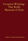 Creative Writing-The Kelly Manual of Style