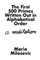 The First 500 Primes Written Out in Alphabetical Order
