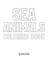 Sea Animals Coloring Book for Children - Create Your Own Doodle Cover (8x10 Softcover Personalized Coloring Book / Activity Book)
