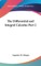 The Differential and Integral Calculus Part 2