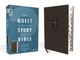 Niv, Quest Study Bible, Leathersoft, Black, Indexed, Comfort Print