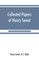 Collected papers of Henry Sweet