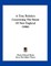 A True Relation Concerning The Estate Of New England (1886)