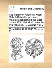 The History of Ayder Ali Khan, Nabob-Bahader The History of Ayder Ali Khan, Nabob-Bahader