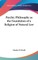 Psychic Philosophy as the Foundation of a Religion of Natural Law
